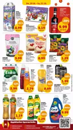 Gazetka promocyjna Penny - Prospekte - Gazetka - ważna od 21.10 do 21.10.2023 - strona 33 - produkty: Adventskalender, ananas, beutel, Brei, brunnen, cola, Coral, creme, Donut, donuts, Dr. Oetker, droetker, eis, elle, flasche, frucht, fruchtsaft, funny-frisch, fuzetea, getränk, gin, jack daniel, jack daniels, karamell, kokos, lemonade, maracuja, milch, milchreis, milka, Mixgetränk, natur, pet-flasche, pfanne, Pfanner, reis, rel, saft, schoko, schokolade, schokoladen, sirup, Ti, volvic, whiskey, zucker