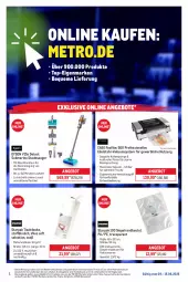 Gazetka promocyjna Metro - Online: Wochen-Angebote - Gazetka - ważna od 15.06 do 15.06.2025 - strona 1 - produkty: angebot, angebote, beutel, Brei, decke, Dyson, edelstahl, eis, elle, ente, erde, kraft, Metro, ndk, Rauch, Reinigung, reis, Ria, rwe, staubsauger, Ti, tisch, tischdecke