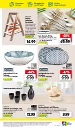 Gazetka promocyjna Lidl - Wochen-Highlights im Onlineshop - Gazetka - ważna od 13.08 do 13.08.2023 - strona 5 - produkty: auer, bambus, Bau, baumwolle, Becher, besteck, buch, edelstahl, eis, elle, ernesto, Etagere, fisch, gabel, Holz, kaffee, Karaffe, korb, kuchen, leine, LG, Löffel, messer, reis, Ria, rwe, salat, schüssel, spülmaschinen, teller, Ti, tücher, weck, wolle