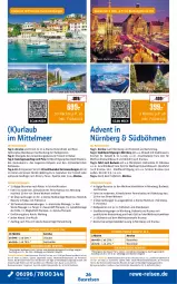 Gazetka promocyjna Rewe Reisen - Reiseprospekt - Gazetka - ważna od 29.05 do 29.05.2026 - strona 26 - produkty: auer, Brei, buch, busreisen, eier, eis, Elan, elle, erde, gin, Glühwein, Herkules, inklusivleistungen, lorenz, Mode, reis, reiseveranstalter, reiseverlauf, rel, rum, Thea, Ti, trendtours touristik gmbh, uhr, wein