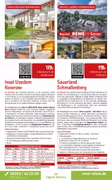Gazetka promocyjna Rewe Reisen - Reiseprospekt - Gazetka - ważna od 29.05 do 29.05.2026 - strona 28 - produkty: alkohol, angebot, angebote, auer, auto, axe, Bad, bett, bier, buch, dusche, eier, eis, elle, ente, espresso, flasche, Garten, hering, Holz, inklusivleistungen, innenpool, kaffee, kaffeekapseln, Käse, küche, Küchen, kurtaxe, LG, Mode, natur, nespresso, pool, reis, rel, Ria, ring, rucksack, rwe, sac, saft, salz, stube, Ti, tisch, uhr, veltins, wasser, wellnessbereich, ZTE