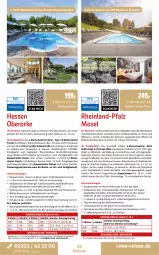 Gazetka promocyjna Rewe Reisen - Reiseprospekt - Gazetka - ważna od 29.05 do 29.05.2026 - strona 29 - produkty: angebot, angebote, asti, auer, axe, Bad, Bademantel, bett, Brei, buch, dusche, ecco, eis, Elan, fanta, fenster, Garten, gutschein, hausmarke, inklusivleistungen, innenpool, kaffee, kosmetik, küche, kuchen, Küchen, kurtaxe, LG, Liege, Mantel, Mountainbike, natur, pool, reis, rel, salat, slip, Slipper, snack, Sport, stube, suppe, Tasche, Ti, tisch, uhr, wein, weine, wellnessbereich, ZTE