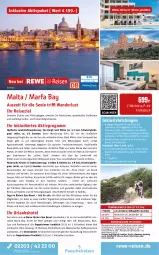 Gazetka promocyjna Rewe Reisen - Reiseprospekt - Gazetka - ważna od 29.05 do 29.05.2026 - strona 5 - produkty: arla, auer, Bad, Bau, Bauer, Brei, buch, decke, deutschsprachige reiseleitung, dusche, eis, elle, inklusivleistungen, kaffee, kaffeemaschine, Kocher, kühlschrank, leine, mab, pool, rama, reis, ring, rwe, Schal, Schrank, Ti, uhr, valletta, wasser, wasserkocher, Yo