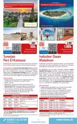 Gazetka promocyjna Rewe Reisen - Reiseprospekt - Gazetka - ważna od 29.05 do 29.05.2026 - strona 7 - produkty: alkohol, alkoholfreie getränke, angebot, asti, Bad, ball, buch, deutschsprachige reiseleitung, dusche, eis, elle, früchte, Garten, getränk, getränke, inklusivleistungen, Kajak, korb, kühlschrank, leine, Liege, mac, pool, pril, reis, rel, rum, rwe, Schal, schirme, Schrank, snack, snacks, Surf, telefon, Ti, uhr, ventilator, wasser