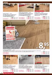 Gazetka promocyjna Bauhaus - Prospekte - Gazetka - ważna od 02.12 do 02.12.2023 - strona 16 - produkty: Bau, brie, buch, elle, Holz, laminat, landhausdiele, Laufen, ring, Schal, telefon, Ti