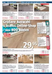 Gazetka promocyjna Bauhaus - Prospekte - Gazetka - ważna od 02.12 do 02.12.2023 - strona 17 - produkty: Dämmunterlage, eis, elle, Holz, landhausdiele, Maus, natur, natura, ring, Schal, Sockelleiste, Ti, vinylboden, wasser