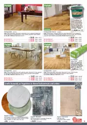 Gazetka promocyjna Bauhaus - Prospekte - Gazetka - ważna od 02.12 do 02.12.2023 - strona 19 - produkty: Amber, aqua, bürste, dell, Fertigparkett, Holz, lack, landhausdiele, natur, rum, teppich, teppiche, Ti, wasser