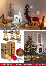 Gazetka promocyjna Bauhaus - Prospekte - Gazetka - ważna od 02.12 do 02.12.2023 - strona 2 - produkty: Bau, Baumkugel, Dekobaum, Dekofigur, Holz, Kugel, Ti