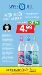 Gazetka promocyjna Getraenkeland - Gazetka - ważna od 30.03 do 30.03.2024 - strona 9 - produkty: Alwa, berliner, eis, Elan, getränk, getränke, mineralwasser, Skateboard, Spreequell, Ti, wasser