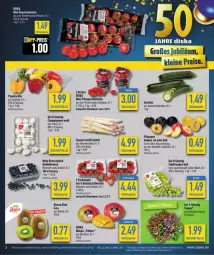 Gazetka promocyjna Diska - Gazetka - ważna od 23.03 do 23.03.2024 - strona 5 - produkty: aktionspreis, Becher, beere, beeren, champignon, champignons, deka, discount, eis, erdbeere, erdbeeren, heidelbeere, heidelbeeren, kiwi, leine, LG, mango, paprika, paprika mix, pflaume, pflaumen, reis, rispentomaten, spargel, tafeltrauben, Ti, tomate, tomaten, trauben, zucchini