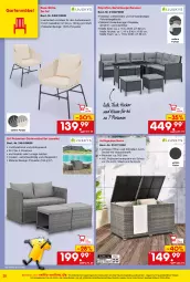 Gazetka promocyjna Netto Marken-Discount - Online-Angebote August - Gazetka - ważna od 31.08 do 31.08.2023 - strona 20 - produkty: angebot, auflagenbox, auto, decke, Deckel, eis, Garten, Gartenlounge, gartenmöbel, hocker, kissen, möbel, ndk, reis, Ria, Sofa, stuhl, Stühl, Ti, tisch, ZTE