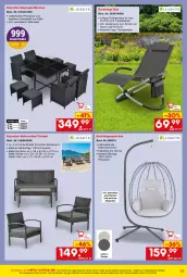 Gazetka promocyjna Netto Marken-Discount - Online-Angebote August - Gazetka - ważna od 31.08 do 31.08.2023 - strona 21 - produkty: angebot, eis, Garten, gartenliege, hängesessel, kissen, korb, LG, Liege, möbel, ndk, reis, Ria, sessel, sitzkissen, Sofa, Stühl, Ti, tisch, ZTE
