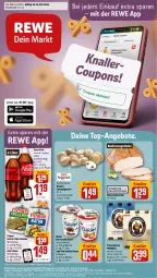 Gazetka promocyjna Rewe - Prospekte - Gazetka - ważna od 21.09 do 21.09.2024 - strona 1 - produkty: ACC, aktionspreis, angebot, angebote, auer, Bau, Bauer, Becher, beere, bier, bio, braun, champignon, champignons, coca-cola, cola, coupon, eis, erdbeere, franziskaner, grill, Käse, kräuter, leberkäs, leberkäse, natur, Ofen, patros, reis, Schal, Schale, telefon, Ti, top-angebot, uhr, weichkäse