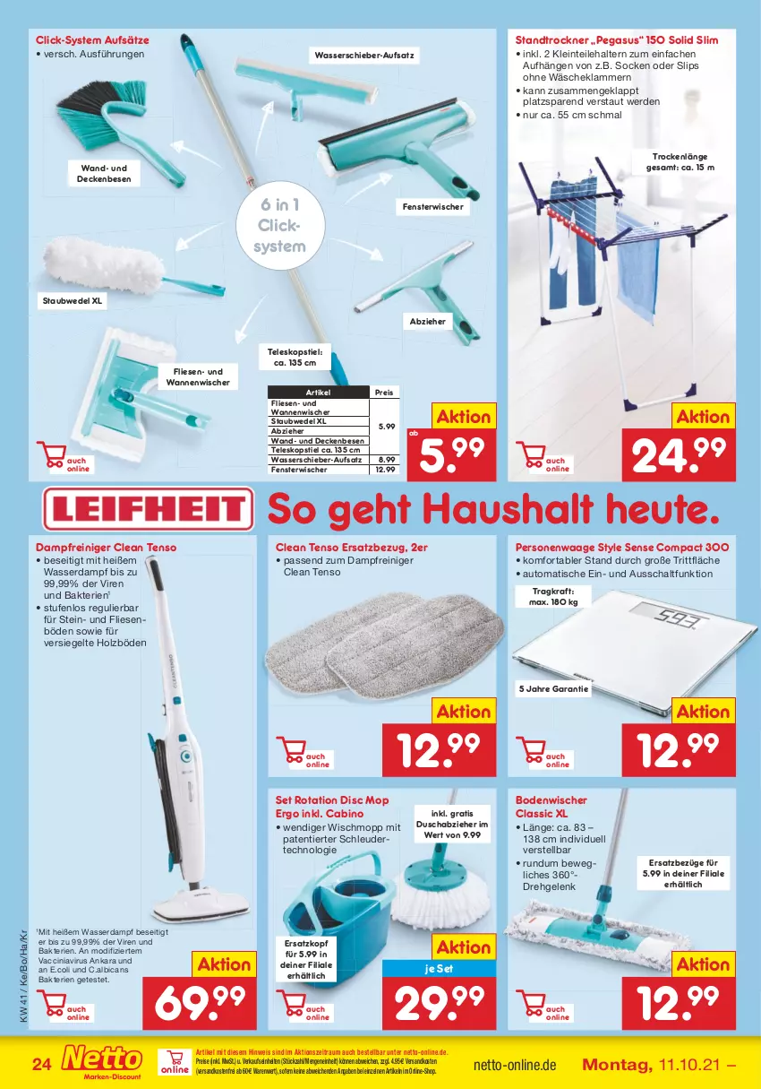 Aktueller Prospekt Netto Marken-Discount - Filial Angebote - von 11.10 bis 16.10.2021 - strona 24