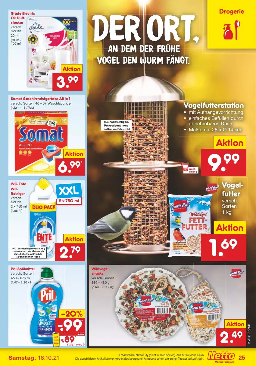 Aktueller Prospekt Netto Marken-Discount - Filial Angebote - von 11.10 bis 16.10.2021 - strona 25