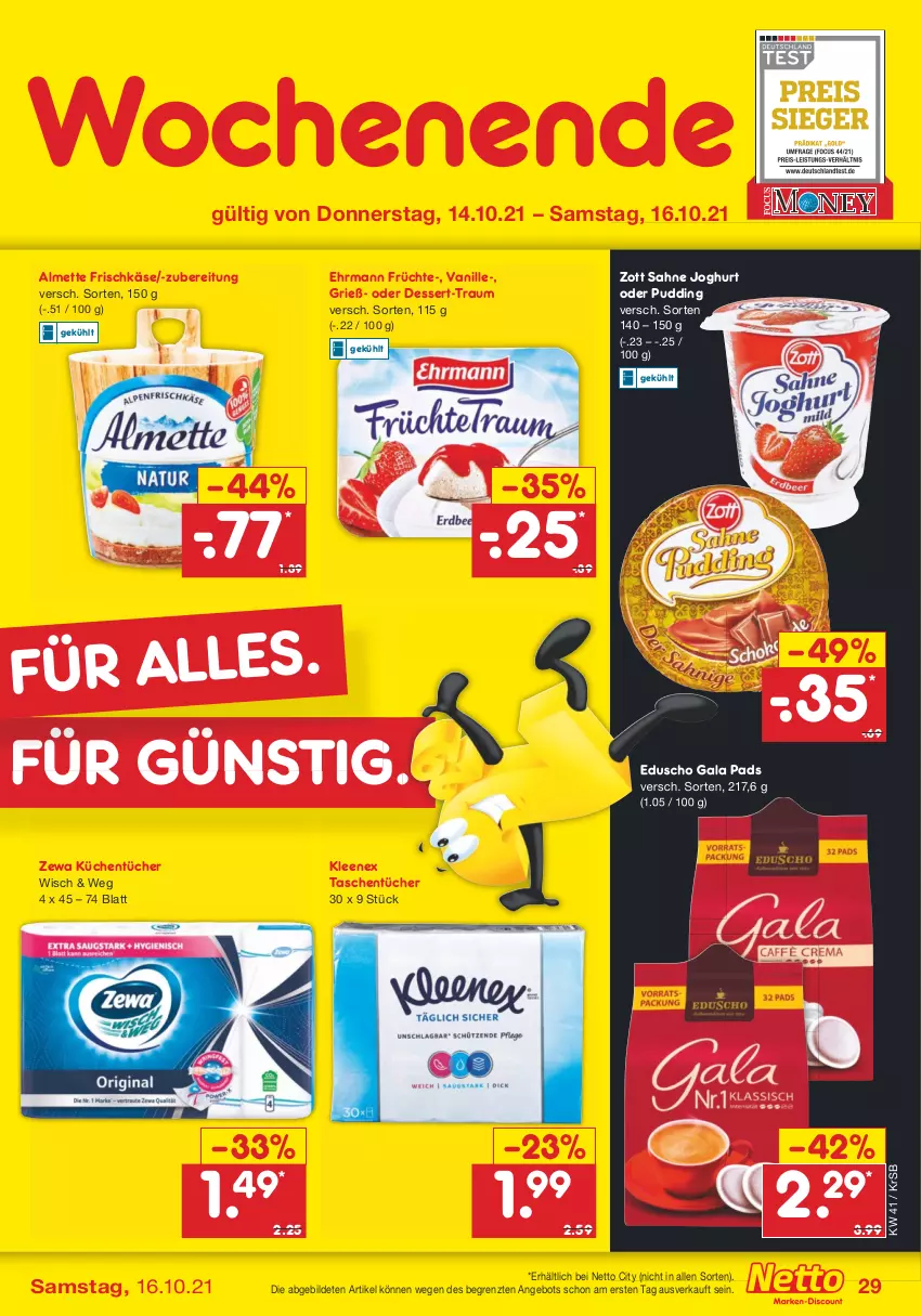 Aktueller Prospekt Netto Marken-Discount - Filial Angebote - von 11.10 bis 16.10.2021 - strona 29