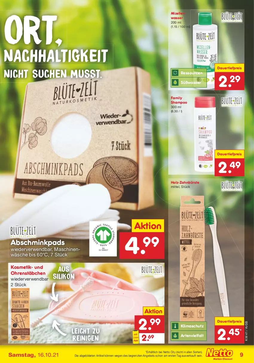 Aktueller Prospekt Netto Marken-Discount - Filial Angebote - von 11.10 bis 16.10.2021 - strona 9