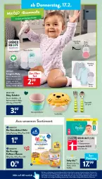 Gazetka promocyjna AldiSud - ALDI Aktuell - Gazetka - ważna od 19.02 do 19.02.2022 - strona 22 - produkty: aldi, alle artikel ohne dekoration, baby-dry, Babynahrung, banane, Bau, baumwolle, Becher, beere, Behälter, bio, body, Brei, dekoration, dell, eis, elle, erdbeere, gabel, gin, hafer, kleid, Kleidung, Löffel, mam, Mode, Pants, porridge, reis, Ria, Schal, Schale, snack, Ti, WICK, Wickelbody, windeln, wolle, ZTE