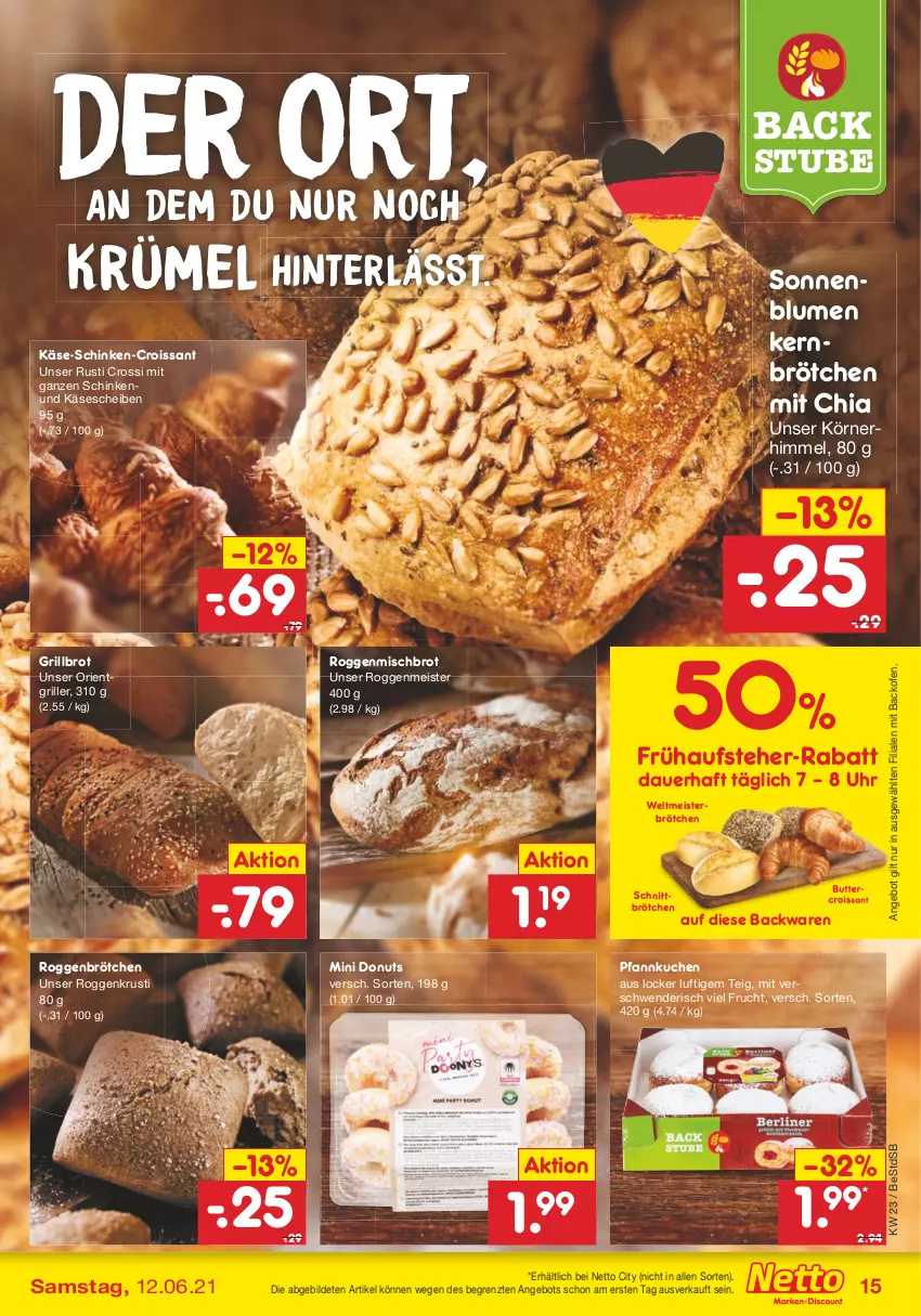 Aktueller Prospekt Netto Marken-Discount - von 07.06 bis 12.06.2021 - strona 15