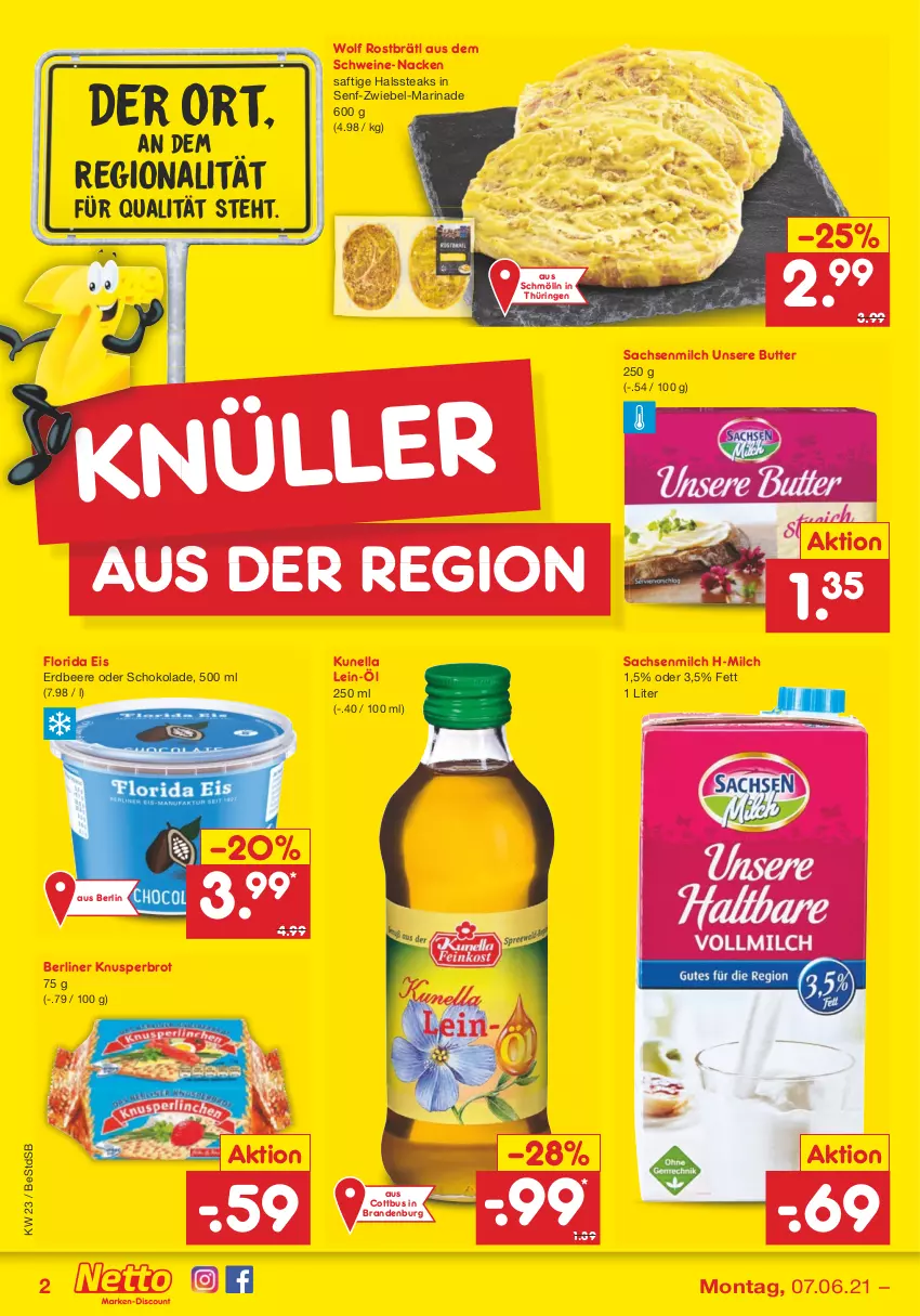 Aktueller Prospekt Netto Marken-Discount - von 07.06 bis 12.06.2021 - strona 2