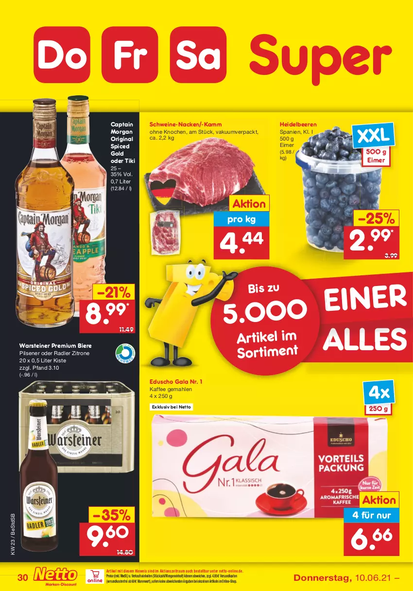 Aktueller Prospekt Netto Marken-Discount - von 07.06 bis 12.06.2021 - strona 30