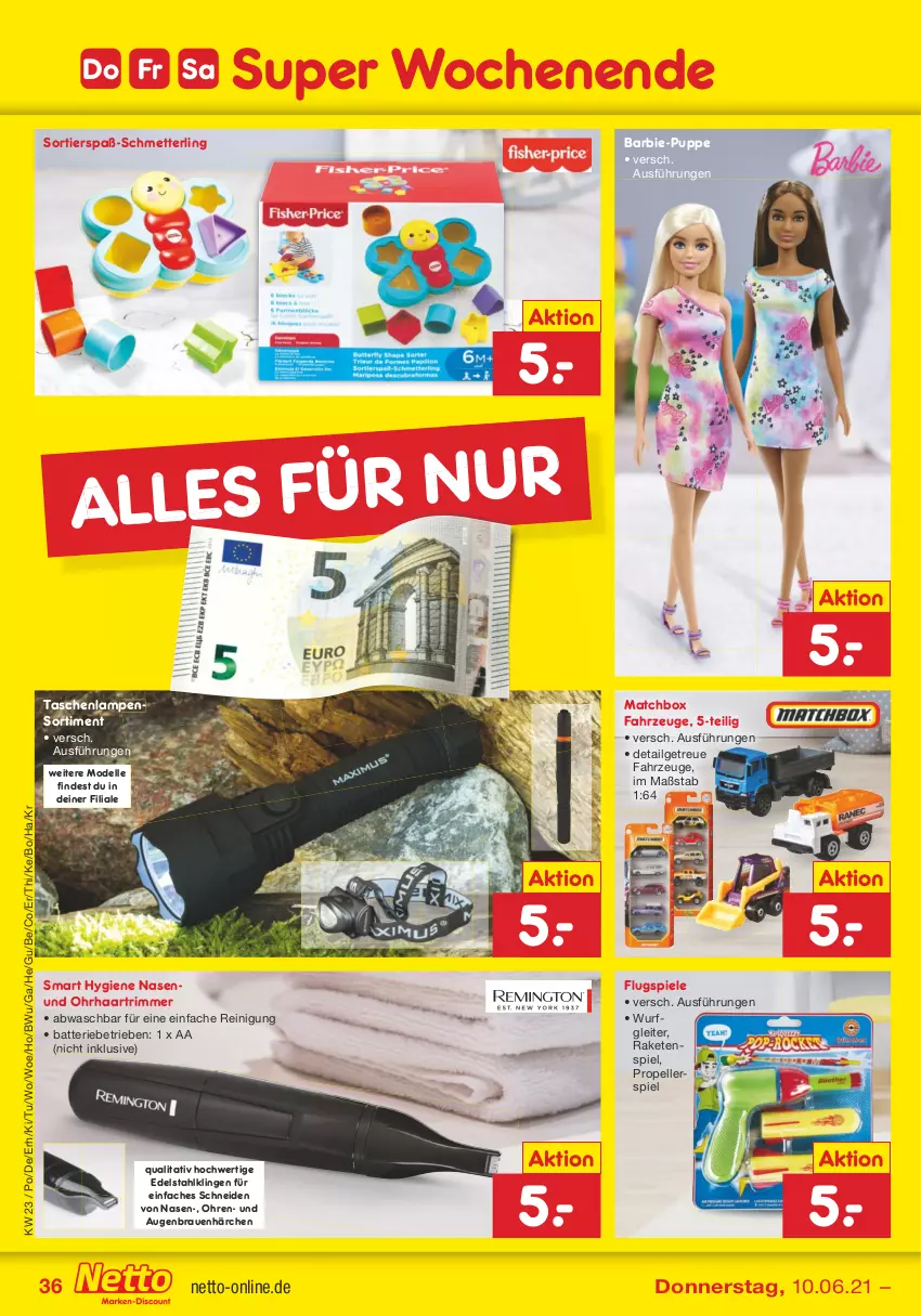 Aktueller Prospekt Netto Marken-Discount - von 07.06 bis 12.06.2021 - strona 36