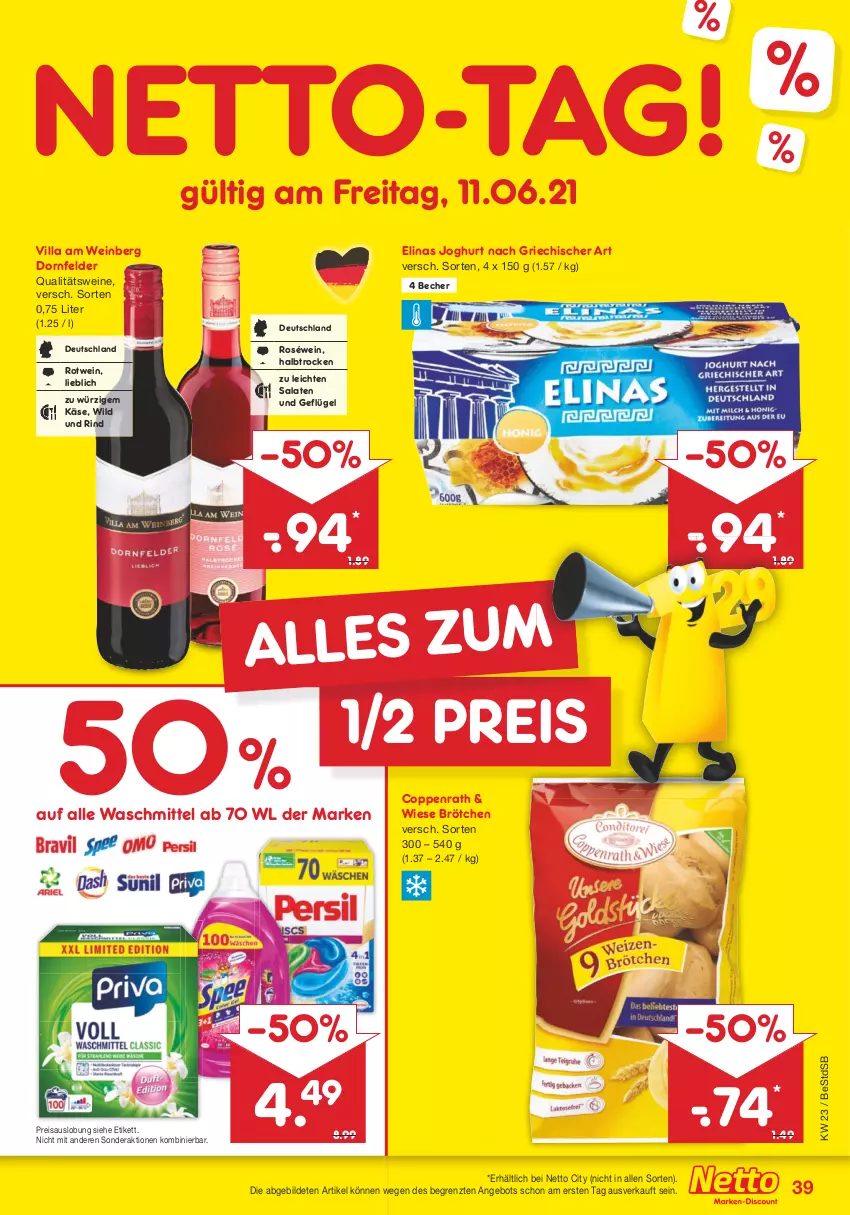 Aktueller Prospekt Netto Marken-Discount - von 07.06 bis 12.06.2021 - strona 39