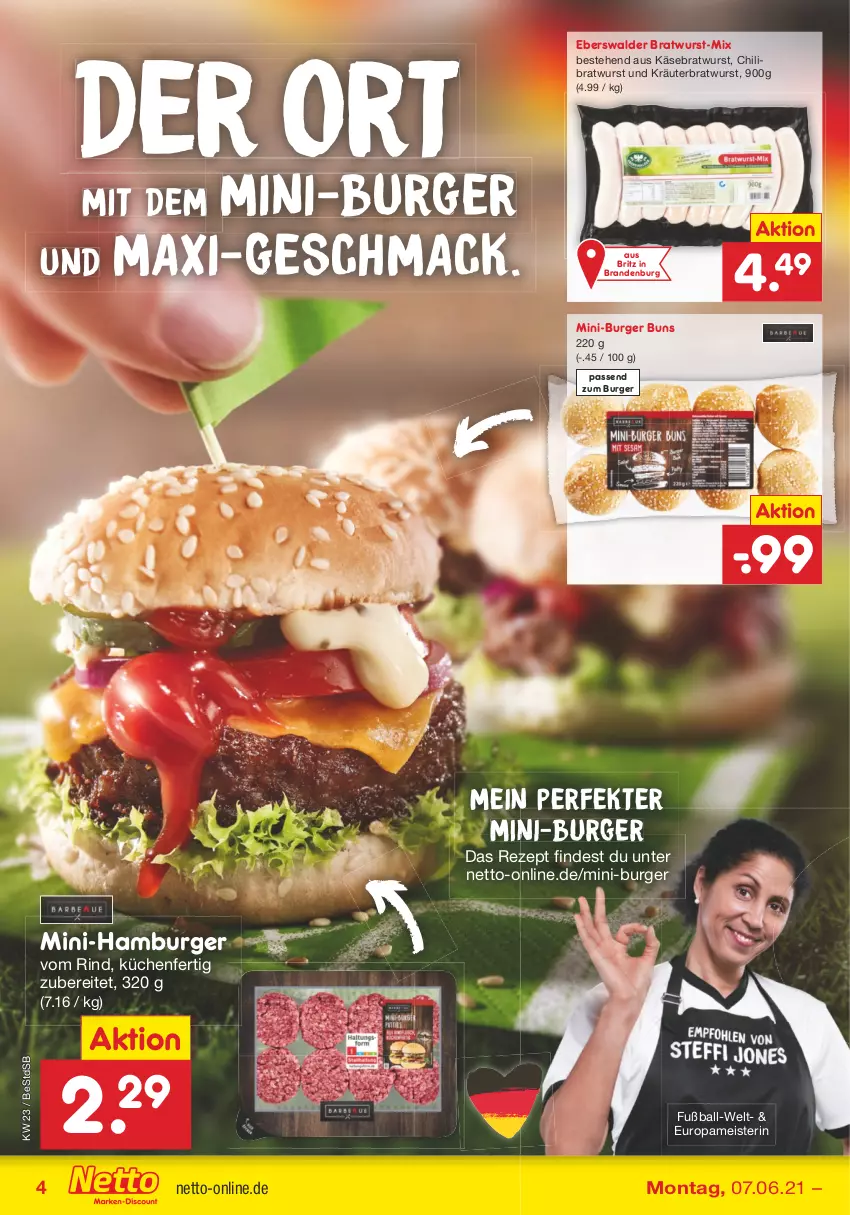 Aktueller Prospekt Netto Marken-Discount - von 07.06 bis 12.06.2021 - strona 4