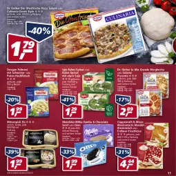 Gazetka promocyjna Real - Real Handzettel - Gazetka - ważna od 05.03 do 05.03.2022 - strona 11 - produkty: alpro, beutel, cola, coppenrath, culinaria, die ofenfrische, dovgan, Dr. Oetker, eis, fleisch, frischkäse, hackfleisch, iglo, Käse, mandel, margherita, Meister, milka, mondelez, mövenpick, mövenpick eis, Ofen, oreo, pelmeni, pizza, pute, rahm-spinat, reis, Ria, salami, schwein, schweine, soja, spinat, swirl, Ti, torte, wein, weine