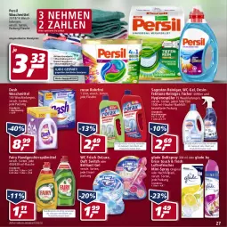 Gazetka promocyjna Real - Real Handzettel - Gazetka - ważna od 05.03 do 05.03.2022 - strona 27 - produkty: beutel, Desinfektion, Duftspray, eis, fairy, flasche, geschirr, geschirrspülmittel, gin, Glade, hygienespüler, lufterfrischer, persil, persil waschmittel, reiniger, reis, rorax, sagrotan, spülmittel, Ti, Tiere, tücher, waschmittel, wc frisch, wc-gel