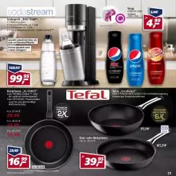 Gazetka promocyjna Real - Real Handzettel - Gazetka - ważna od 05.03 do 05.03.2022 - strona 29 - produkty: bratpfanne, eis, elle, flasche, glasflasche, pfanne, pfannen, reis, rind, Signal, sirup, Soda, Sprudel, teller, Ti, wasser, wassersprudler, wok