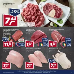 Gazetka promocyjna Real - Real Handzettel - Gazetka - ważna od 05.03 do 05.03.2022 - strona 3 - produkty: angebot, angebote, braten, brustfilet, eis, ente, filet, filets, fisch, fleisch, Frische Hähnchen, gulasch, hackfleisch, hähnchenbrust, hähnchenbrustfilet, Hüftbraten, hüftsteak, hüftsteaks, Käse, natur, oder rindergulasch, pute, putenbrust, rel, rind, rinder, rinderbraten, rinderfilet, rindergulasch, rinderhackfleisch, Rinderroulade, rinderrouladen, rouladen, Schal, Schale, steak, steaks, Ti, wurst