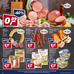 Gazetka promocyjna Real - Real Handzettel - Gazetka - ważna od 05.03 do 05.03.2022 - strona 6 - produkty: angebot, angebote, aufschnitt, bacon, Becher, bier, bierschinken, braten, eis, finesse, fisch, fleisch, herta, herta finesse, Käse, kasseler, Kasselerbraten, leberwurst, Meister, Mett, mettwurst, pfeffer, Pfefferbeißer, reifen, reis, rügenwalder, schinken, schwein, schweine, tee, teewurst, Ti, wein, weine, wurst