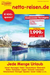 Gazetka promocyjna Netto Marken-Discount - Reise-Angebote August - Gazetka - ważna od 31.08 do 31.08.2023 - strona 1 - produkty: buch, eis, magazin, reis, rwe