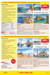 Gazetka promocyjna Netto Marken-Discount - Reise-Angebote August - Gazetka - ważna od 31.08 do 31.08.2023 - strona 11 - produkty: ACC, anreisetermine, Bad, bio, Brei, buch, chia, deo, dusche, eier, eis, elle, erde, Garten, Gesichtsmaske, getränk, grappa, gsw, kräuter, limo, mac, Maske, Mode, monte, pool, reis, reiseveranstalter, reiseverlauf, Ria, salat, Spezi, tee, Ti, tisch, trendtours touristik gmbh, uhr, vita, wein, zitrone, zitronen