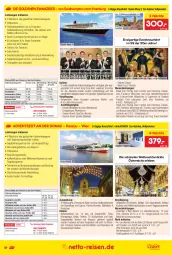 Gazetka promocyjna Netto Marken-Discount - Reise-Angebote August - Gazetka - ważna od 31.08 do 31.08.2023 - strona 18 - produkty: anreisetermine, Bad, balkonkabine, ball, bett, Betten, Brei, buch, cocktail, dusche, eis, erde, fenster, getränk, getränke, kaffee, kreuzfahrten, kuchen, kühlschrank, marinade, olive, Radio, rama, reis, reiseveranstalter, säfte, Schrank, snack, Sport, tee, telefon, Thea, Ti, uhr, wasser, wellnessbereich, Yo