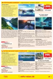 Gazetka promocyjna Netto Marken-Discount - Reise-Angebote August - Gazetka - ważna od 31.08 do 31.08.2023 - strona 3 - produkty: ACC, bett, Brei, buch, eis, elle, erde, fisch, fische, Fischer, Germ, Heu, latte, leine, LG, Mode, natur, reis, reiseveranstalter, reiseverlauf, rwe, Schmuck, Ti, tisch, trendtours touristik gmbh, uhr, Wild