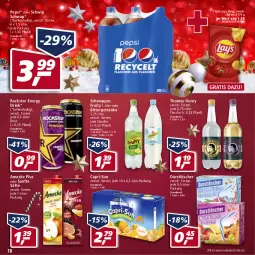 Gazetka promocyjna Real - Real Handzettel - Gazetka - ważna od 18.12 do 18.12.2021 - strona 18 - produkty: amecke, Cap, capri-sun, chips, drink, durstlöscher, eis, energy drink, , flasche, getränk, getränke, pepsi, reis, Rockstar, säfte, schweppes, Schwip Schwap, thomas henry, Ti, Tüte