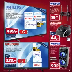 Gazetka promocyjna Real - Real Handzettel - Gazetka - ważna od 18.12 do 18.12.2021 - strona 45 - produkty: akku, batterie, dvb, DVB-T, eis, elle, ente, HDMI, lautsprecher, led-licht, Mp3, Radio, Receiver, reis, rum, Spektrum, teller, Ti, uhd, UHD-TV, usb, wandhalterung