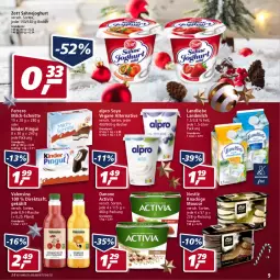 Gazetka promocyjna Real - Real Handzettel - Gazetka - ważna od 18.12 do 18.12.2021 - strona 9 - produkty: activia, alpro, Becher, danone, danone activia, direktsaft, eis, , ferrero, flasche, joghur, joghurt, Kinder, kinder pingui, Knackige Mousse, landliebe, landmilch, milch, milch-schnitte, mousse, nestlé, pingui, reis, saft, sahne, Sahnejoghurt, soya, Ti, valensina, zott