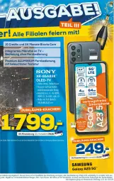 Gazetka promocyjna Euronics - Prospekte - Gazetka - ważna od 18.01 do 18.01.2023 - strona 2 - produkty: angebot, angebote, eier, fernbedienung, HDMI, kracher, Leuchte, LG, Oled-TV, Samsung, samsung galaxy, Samsung Galaxy A, smartphone, sony, Tastatur, Ti, usb