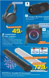 Gazetka promocyjna Euronics - Prospekte - Gazetka - ważna od 18.01 do 18.01.2023 - strona 7 - produkty: computer, deo, eis, ente, fernbedienung, kopfhörer, kraft, mac, pute, sennheiser, Sonos, soundbar, Ti, tisch, wasser