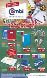 Gazetka promocyjna Combi - Prospekte - Gazetka - ważna od 12.08 do 12.08.2023 - strona 1 - produkty: ammerländer, Anew, angebot, angebote, Bad, Brei, din a4, eis, elle, Hefte, Holz, kopierpapier, merl, ordner, papier, reis, rel, ring, salz, Schultüten, String, Ti, Tüte, ZTE
