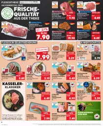 Gazetka promocyjna Kaufland - Prospekt - Gazetka - ważna od 04.10 do 04.10.2023 - strona 10 - produkty: angebot, Bau, besteck, braten, champignon, champignons, chili, eis, elle, filet, fleisch, fleisch in selbstbedienung, für grill und pfanne, geschirr, geschnetzeltes, grill, grill und pfanne, gulasch, hackfleisch, hackfleisch gemischt, hüftsteak, ilag, jungbullen, kasseler, knoblauch, krustenbraten, küche, lachs, mac, nuss, Ofen, orange, orangen, pfanne, pfannen, purland, rezept, rezepte, Ria, rind, rinder, rinderbraten, Rinderzunge, rindfleisch, Rippen, rollbraten, rum, rumpsteak, saft, schinken, schmorbraten, schnitten, schwein, schwein und rind, schweine, Schweinebauch, schweinefilet, schweinefleisch, schweinegulasch, schweinenacken, Semmel, spare ribs, Speck, Spezi, steak, teller, Ti, und pfanne, wein, weine, würfel, Zelt, ZTE