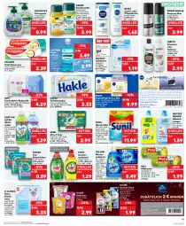 Gazetka promocyjna Kaufland - Prospekt - Gazetka - ważna od 04.10 do 04.10.2023 - strona 17 - produkty: aktionspreis, alkohol, allzweckreiniger, angebot, angebote, ariel, Bad, Badekristalle, beutel, Brei, bruno banani, calgon, citrus, colgate, colgate total, colorwaschmittel, coupon, creme, deo, deospray, Duftkerze, dusche, eis, fairy, feuchttücher, flüssigseife, geschirr, geschirrspülmittel, Glade, hakle, hakle toilettenpapier, hipp, Inecto, je 50-ml-tiegel, Kamill, kamille, katzenfutter, kerze, klumpstreu, kneipp, LG, listerine, lufterfrischer, magazin, Meister, meister proper, mint, müllbeutel, mundspülung, nachtpflege, natur, nivea, ohne alkohol, olive, palmolive, papier, pely, pflegedusche, Pods, purina, Q10, Rauch, reiniger, reis, salz, Seife, shampoo, shampoo oder spülung, Softlan, spülmittel, spülung, sunil, Tagespflege, Ti, toilettenpapier, tücher, waschmittel, wasser, wasserenthärter, weck, weichspüler, zahncreme