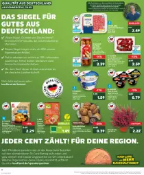 Gazetka promocyjna Kaufland - Prospekt - Gazetka - ważna od 04.10 do 04.10.2023 - strona 8 - produkty: angebot, auer, Bad, Bau, Bauer, Becher, beere, beutel, bio, bioland, blume, blumen, braten, brötchen, chili, creme, eis, emmentaler, erdbeere, fleisch, frischkäse, gurke, gurken, hackfleisch, hafer, haferflocken, himbeer, himbeere, joghur, joghurt, kabanos, kartoffel, Kartoffeltaschen, Käse, knoblauch, kräuter, kräutern, Kürbis, kürbiskerne, lebensmittel, mozzarella, pfirsich, purland, quark, rel, rum, salami, schwein, schweine, schweinefleisch, Schweinehackfleisch, snack, sonnenblume, sonnenblumen, spinat, Tasche, taschen, Ti, topf, vanille, wein, weine, würstchen, zaziki, ZTE