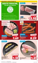 Gazetka promocyjna Kaufland - Extra-Angebote - Gazetka - ważna od 28.06 do 28.06.2023 - strona 3 - produkty: angebot, angebote, bratwurst, butter, eis, filet, geback, hartkäse, Käse, Laufen, LG, mac, Ofen, Old Amsterdam, paprika, Ria, schinken, schwein, schweine, schweinerücken, Ti, tisch, wein, weine, wurst