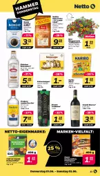 Gazetka promocyjna Netto - Woche 22 - Gazetka - ważna od 03.06 do 03.06.2023 - strona 23 - produkty: acer, bella crema, bohne, bohnen, calibrachoa, chia, chianti, dry gin, finsbury, gin, haribo, kaffee, kaffeebohnen, kartoffel, kartoffeln, korn, london dry, london dry gin, melitta, oldesloer, petunie, pfanni, riserva, Ti, topf, weizenkorn