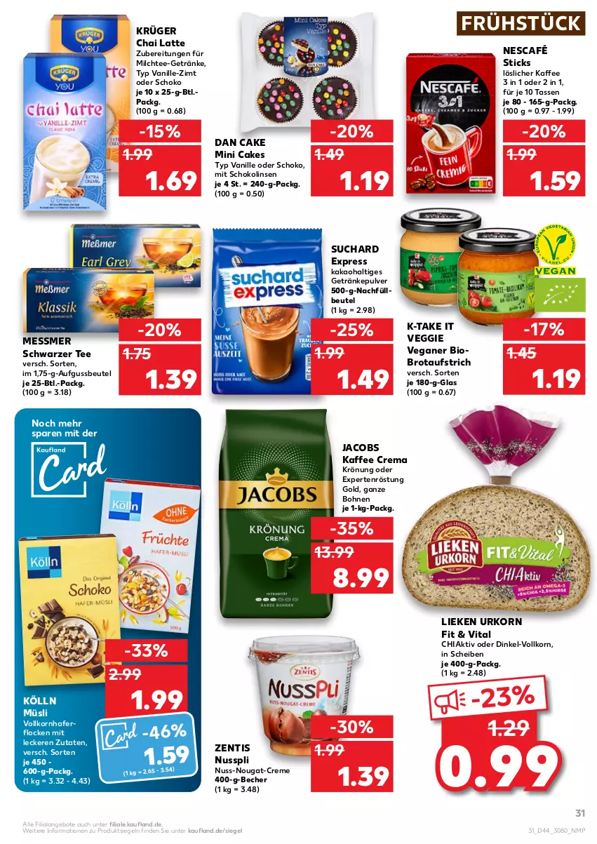 Aktueller Prospekt Kaufland - von 04.11 bis 10.11.2021 - strona 31