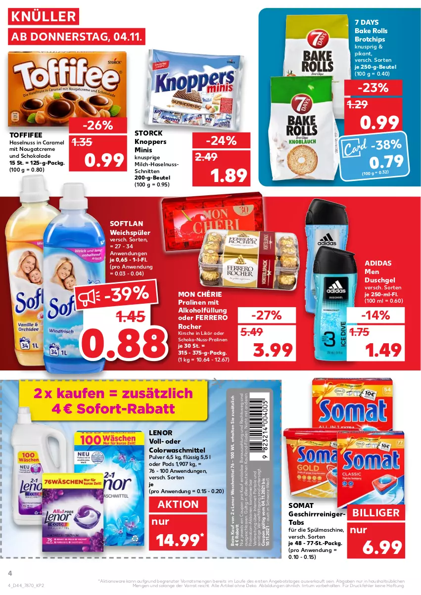 Aktueller Prospekt Kaufland - von 04.11 bis 10.11.2021 - strona 4